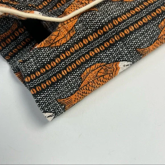 Anthropologie Cartonnier Fish Patterned Ankle Pants - Picture 8 of 16